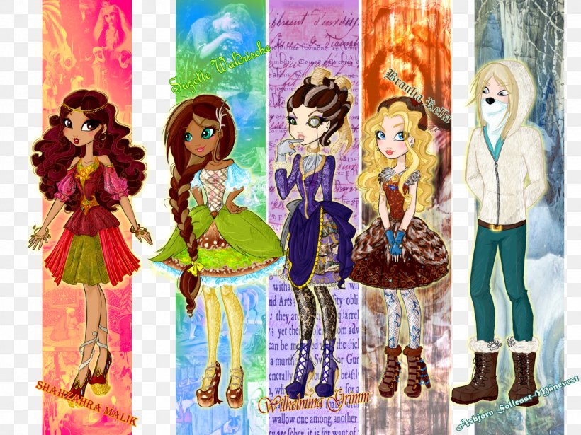 Ever After High Scheherazade YouTube Head Of A Woman, PNG, 1600x1200px, Ever After High, Art, Deviantart, Doll, Drawing Download Free