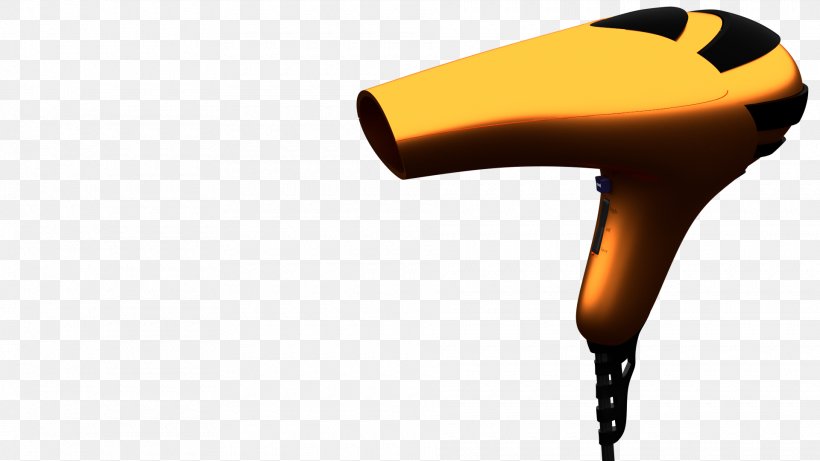 Hair Dryers Product Design Font, PNG, 1920x1080px, Hair Dryers, Hair, Hair Dryer, Orange, Yellow Download Free