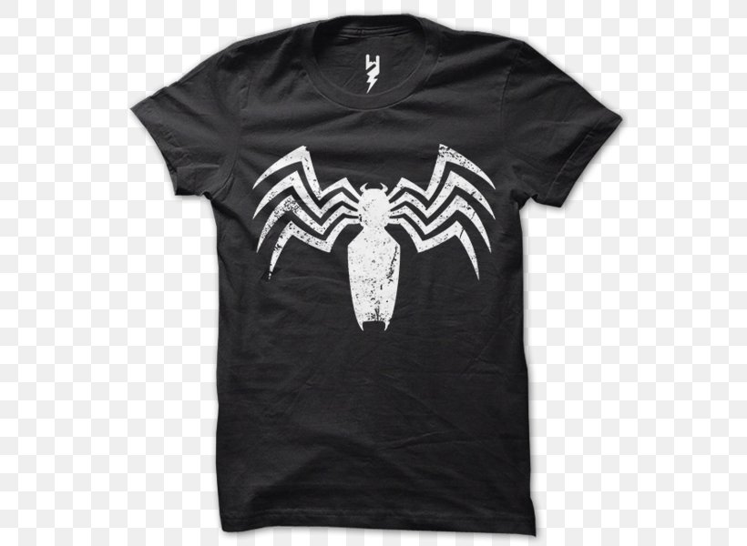 Spider-Man T-shirt Venom Marvel Comics Superhero, PNG, 558x600px, Spiderman, Active Shirt, Black, Brand, Law Order Special Victims Unit Download Free