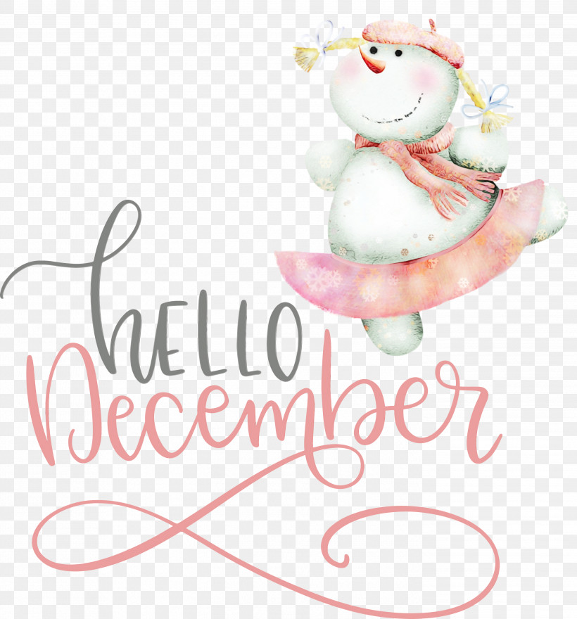 Teddy Bear, PNG, 2794x3000px, Hello December, Character, Christmas Day, Christmas Ornament, Christmas Ornament M Download Free