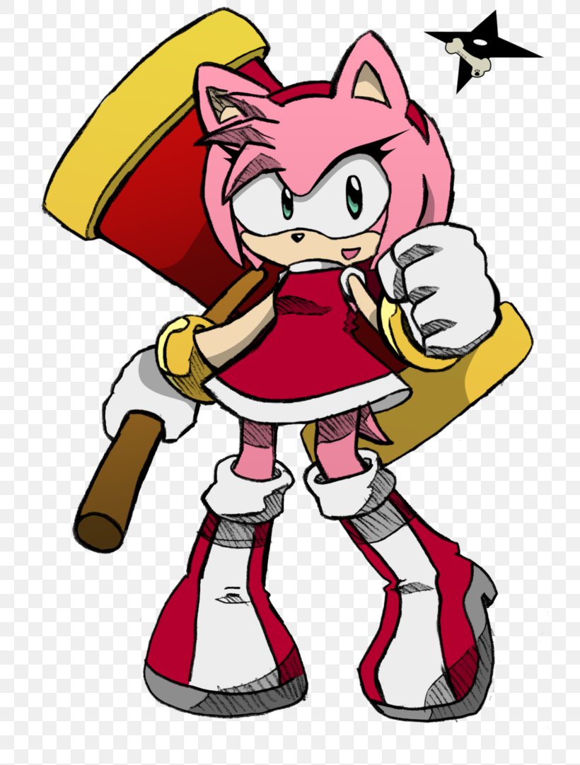 Amy Rose Sonic The Hedgehog Sonic Advance Knuckles The Echidna Drawing, PNG, 738x1082px, Amy Rose, Art, Artwork, Character, Deviantart Download Free