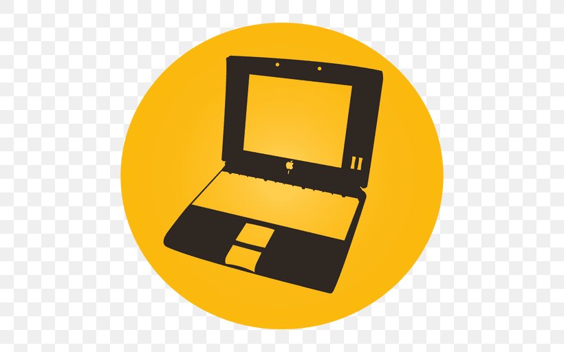 PowerBook 500 Series Laptop, PNG, 512x512px, Powerbook, Laptop, Orange, Technology, Vexel Download Free