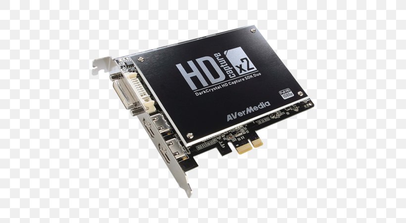 Video Capture AVermedia Technology C129 Darkcrystal Hd Capture Sdk Duo High-definition Television High-definition Video 1080p, PNG, 600x450px, Video Capture, Analog Signal, Cable, Component Video, Computer Component Download Free