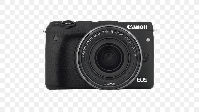 Digital SLR Canon EF-M 18–55mm Lens Camera Lens Mirrorless Interchangeable-lens Camera, PNG, 730x460px, Digital Slr, Camera, Camera Accessory, Camera Lens, Cameras Optics Download Free