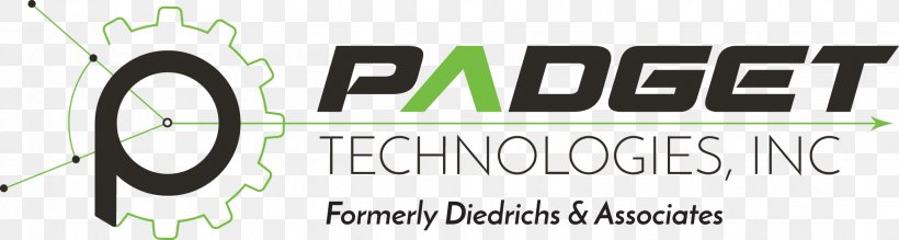 Padget Technologies, Inc. Logo Brand Milwaukee, PNG, 2056x550px, Logo, Brand, Cedar Falls, Facebook Inc, Green Download Free