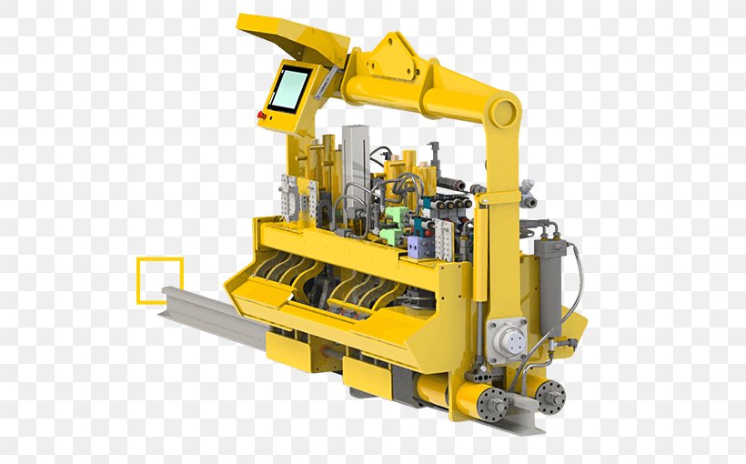 Rail Transport Welding Rail Profile Machine Product, PNG, 565x510px, Rail Transport, Bend, Construction, Construction Equipment, Heavy Machinery Download Free