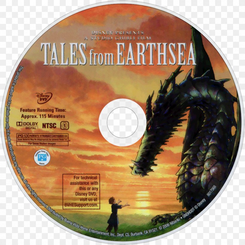 Arren Tehanu Calcifer Earthsea DVD, PNG, 1000x1000px, Watercolor, Cartoon, Flower, Frame, Heart Download Free