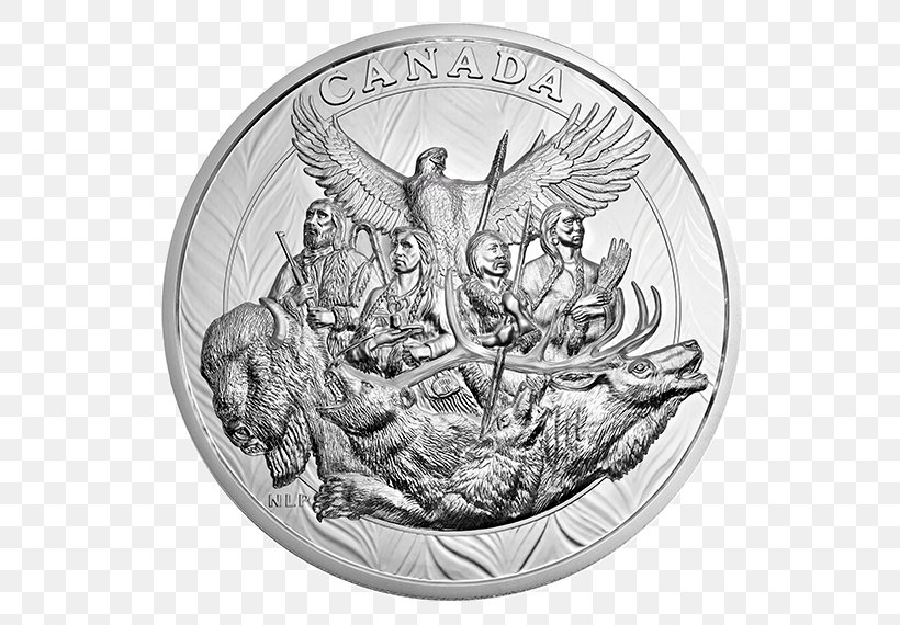 Australian Fifty-cent Coin Australian Fifty-cent Coin Penny Clip Art, PNG, 570x570px, 50 Cent, 50 Cent Euro Coin, Coin, Australian Fiftycent Coin, Black And White Download Free