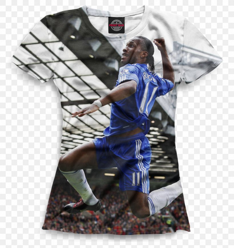 Chelsea F.C. Football Player Sports T-shirt, PNG, 1112x1180px, Chelsea Fc, Clothing, Didier Drogba, England National Football Team, Football Download Free