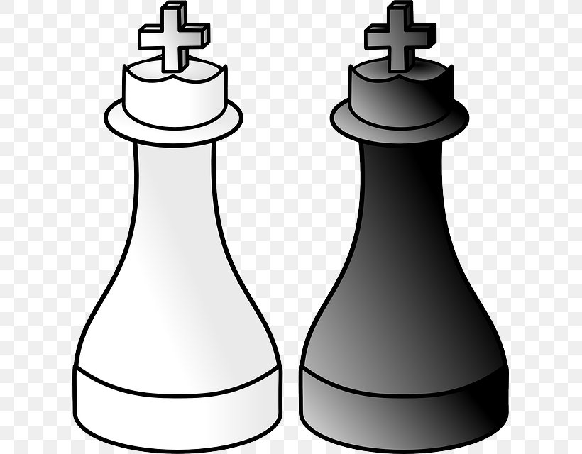 Chess Piece Xiangqi King White And Black In Chess, PNG, 615x640px, Chess, Black And White, Board Game, Chess Engine, Chess Piece Download Free