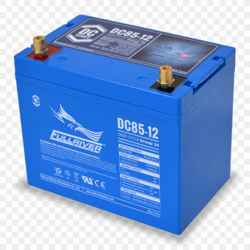 Deepcycle Battery VRLA Battery Volt Ampere Hour, PNG, 850x850px