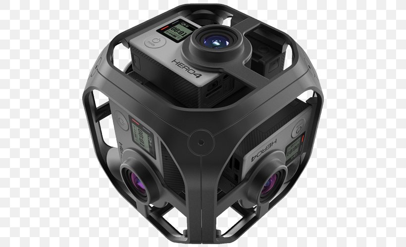 GoPro Omni All Inclusive Immersive Video Omnidirectional Camera, PNG, 500x500px, Gopro, Camera, Electronics, Footage, Gopro Hero4 Black Edition Download Free