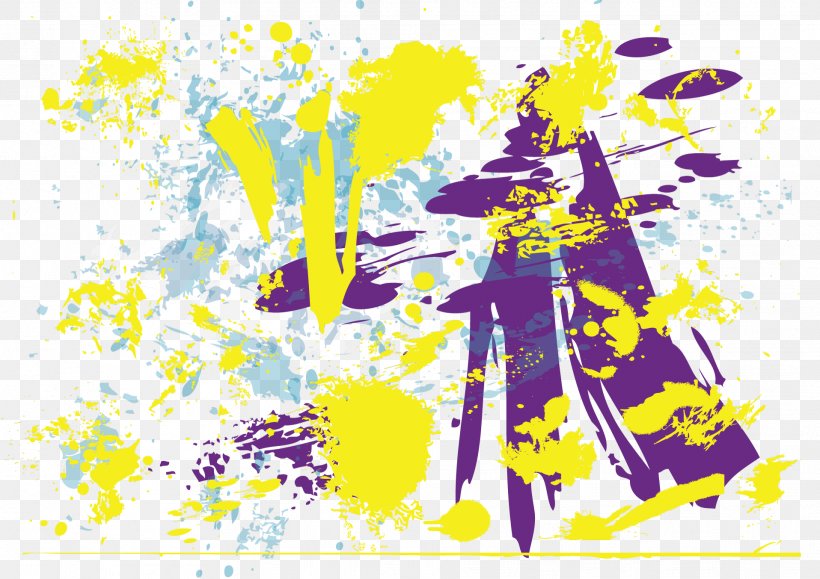 Yellow Purple Vector Spray, PNG, 1916x1354px, Watercolor, Cartoon, Flower, Frame, Heart Download Free