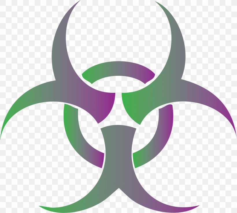 Biological Hazard Hazard Symbol Clip Art, PNG, 1103x994px, Biological Hazard, Biology, Decal, Green, Hazard Download Free