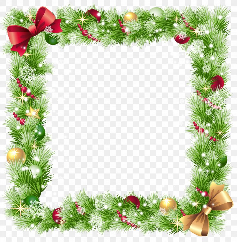 Borders And Frames Christmas Ornament Clip Art, PNG