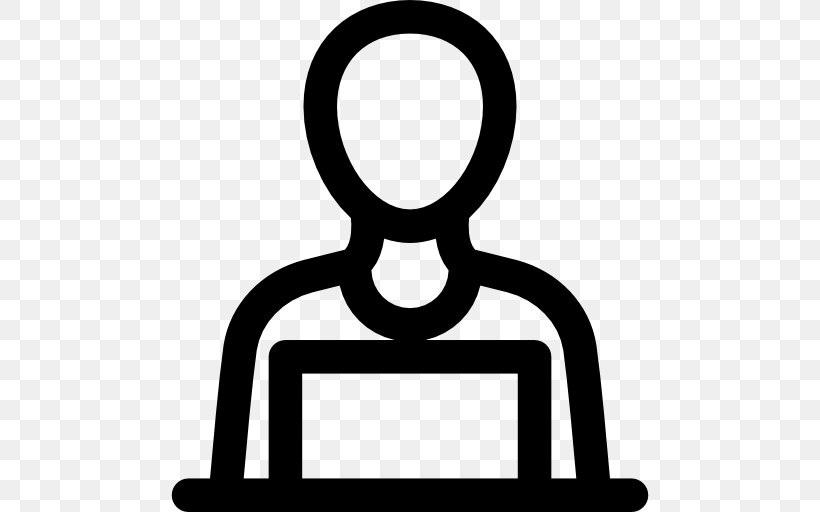 Download Clip Art, PNG, 512x512px, Computer, Area, Artwork, Avatar, Black And White Download Free