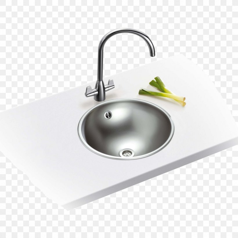 Franke RNX610 Rondo Steel Inset Sink Kitchen Sink, PNG, 1000x1000px, Sink, Bathroom, Bathroom Sink, Bowl, Edelstaal Download Free