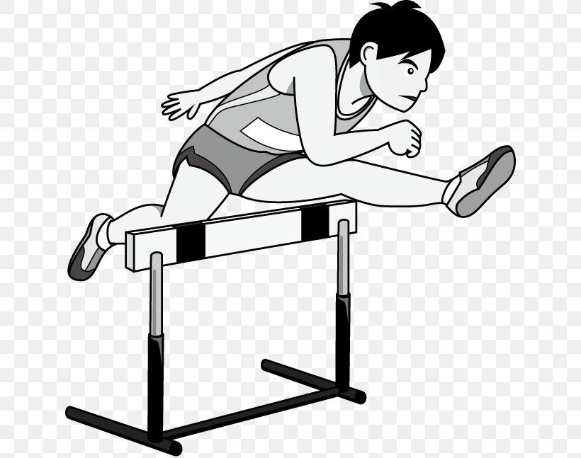 hurdler clip art