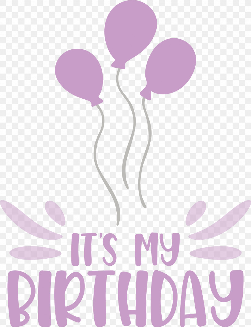 My Birthday Happy Birthday, PNG, 2305x3000px, My Birthday, Balloon, Flower, Happy Birthday, Lavender Download Free