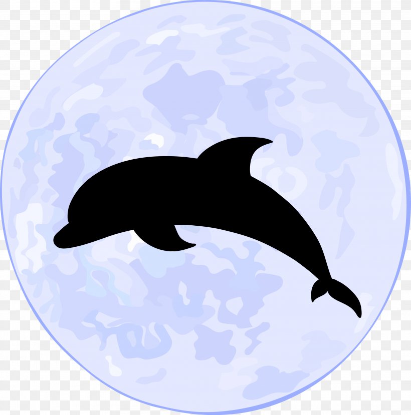 Supermoon Euclidean Vector Oceanic Dolphin Illustration, PNG, 3634x3676px, Supermoon, Dolphin, Drawing, Fauna, Fin Download Free