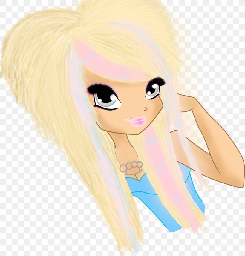 Black Hair Barbie Long Hair Yellow, PNG, 1024x1071px, Watercolor, Cartoon, Flower, Frame, Heart Download Free