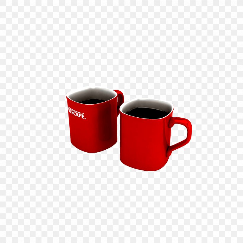 Coffee Cup Red, PNG, 2000x2000px, 3d Computer Graphics, Coffee, Ceramic, Coffee Cup, Cup Download Free