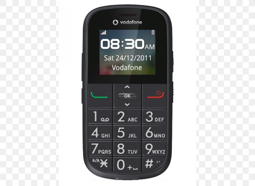 Feature Phone Smartphone Vodafone Smart V8 Liberación, PNG, 600x600px, Feature Phone, Alcatel Mobile, Cellular Network, Communication Device, Electronic Device Download Free