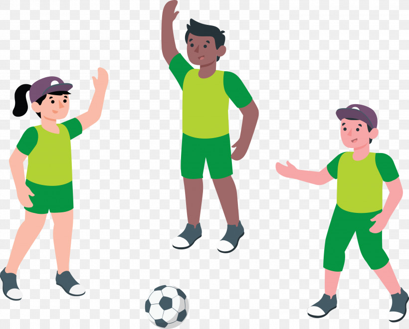 Football Soccer, PNG, 3000x2416px, Football, Ball, Character, Costume, Green Download Free