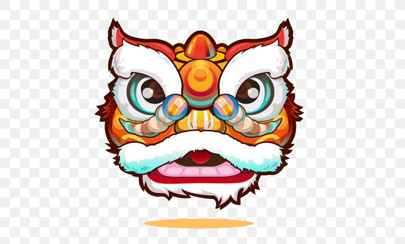 Lion Dance Grage Mall Cirebon Chinese New Year Illustration, PNG, 522x494px, Lion, Art, Cartoon, Chinese New Year, Dance Download Free
