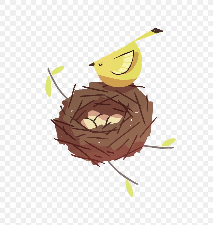 Bird Cartoon Drawing Illustration, PNG, 1500x1587px, Bird, Animation, Art, Bird  Nest, Cartoon Download Free