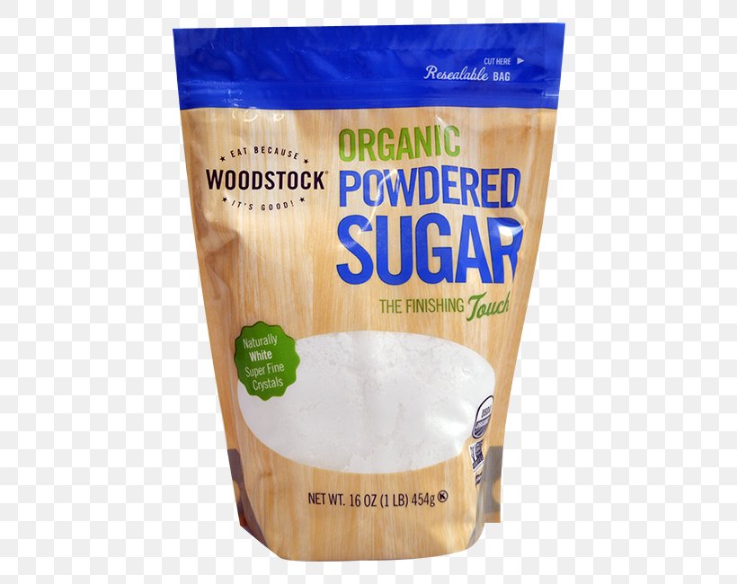 Organic Food Powdered Sugar Ingredient, PNG, 650x650px, Organic Food, Agar, Almond Milk, Bakery, Commodity Download Free