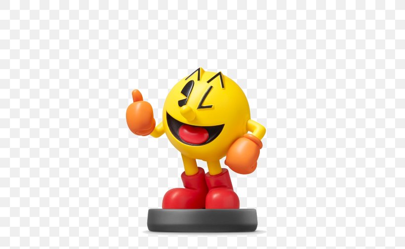 Pac-Man Super Smash Bros. For Nintendo 3DS And Wii U Super Smash Bros. Brawl Yoshi's Woolly World, PNG, 500x505px, Pacman, Amiibo, Figurine, Mega Man, Nintendo Download Free