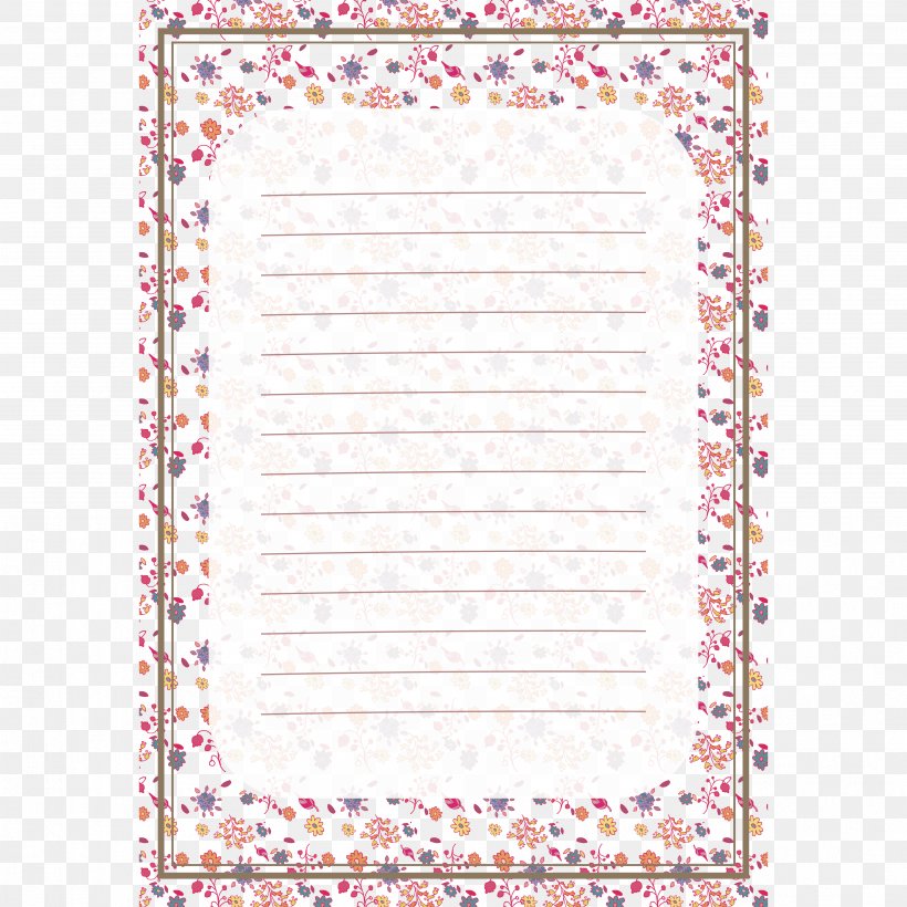 Paper Picture Frames Line Point Pattern, PNG, 3579x3579px, Paper, Area, Material, Notebook, Paper Product Download Free