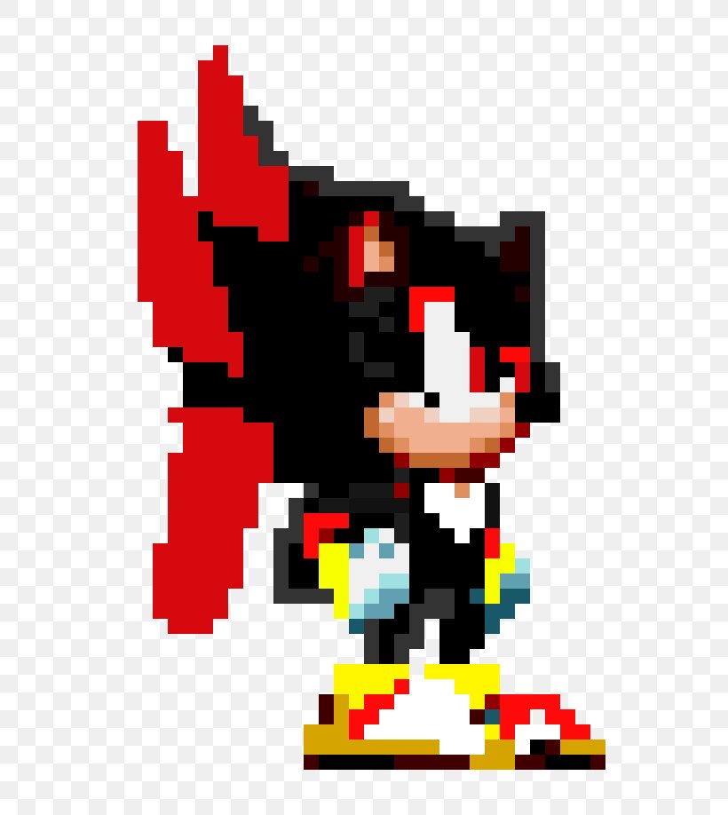 Sonic Mania Shadow The Hedgehog Sprite Knuckles The Echidna Pixel Art, PNG, 748x918px, Sonic Mania, Art, Character, Fiction, Fictional Character Download Free