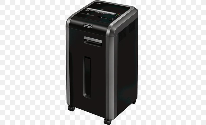 Paper Shredder Fellowes Brands Industrial Shredder Standard Paper Size, PNG, 500x500px, Paper, Amazoncom, Bulky Waste, Consumer Electronics, Fellowes Brands Download Free