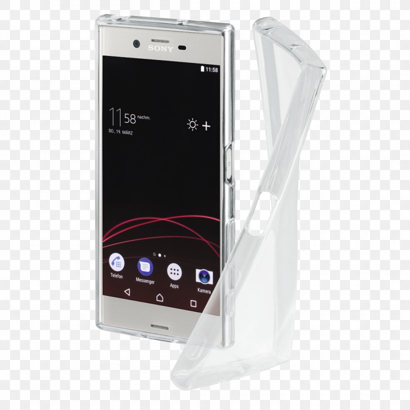 Smartphone Feature Phone Sony Xperia XZs Mobile Phone Accessories Cellular Network, PNG, 1100x1100px, Smartphone, Case, Cellular Network, Communication Device, Electronic Device Download Free