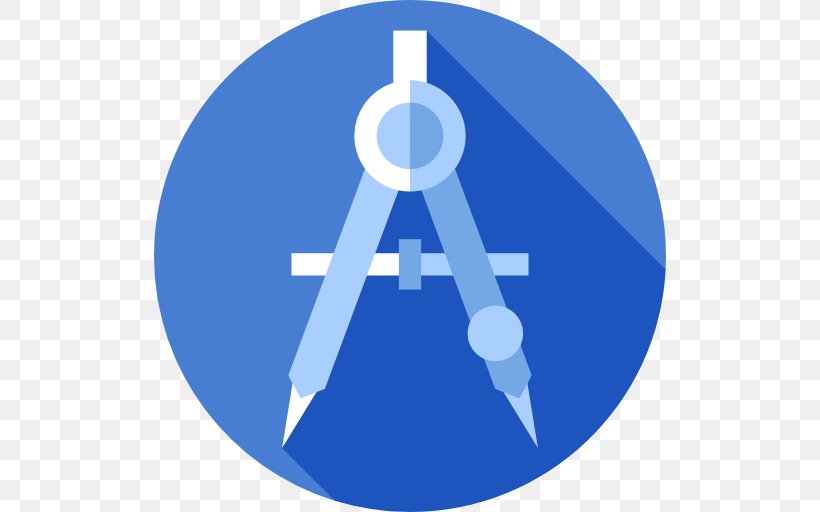 Compass Technical Drawing Tool, PNG, 512x512px, Compass, Blue, Brand, Drawing, Flat Design Download Free