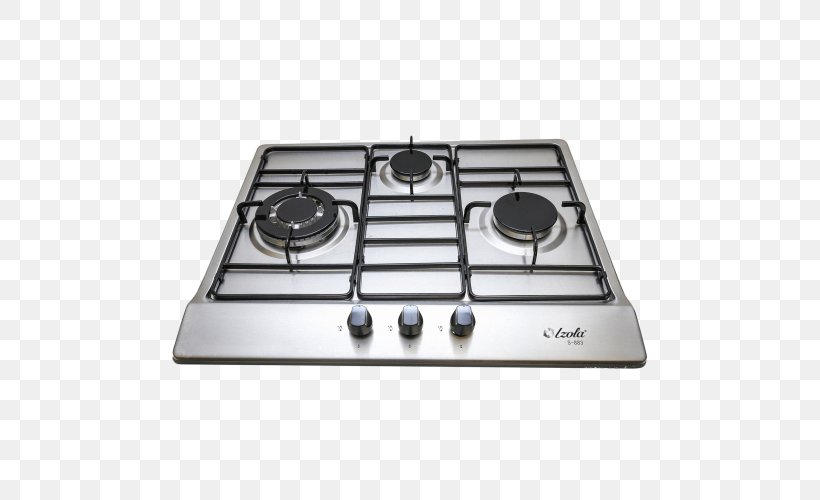 Gas Stove Hob Cooking Ranges Table Gas Burner, PNG, 500x500px, Gas Stove, Brushed Metal, Cast Iron, Cooking Ranges, Cooktop Download Free