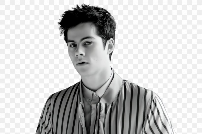 Hair Style, PNG, 2448x1632px, Dylan O Brien, Black Hair, Blackandwhite, Bluecollar Worker, Cheek Download Free