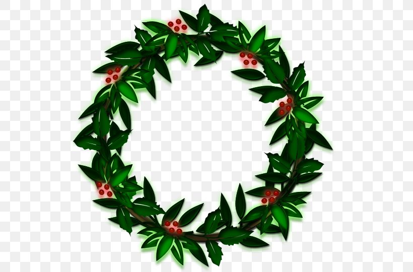 Wreath Christmas Garland Clip Art, PNG, 600x540px, Wreath, Aquifoliaceae, Aquifoliales, Christmas, Christmas Decoration Download Free