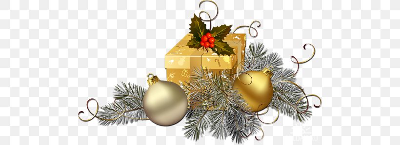 Christmas Ornament New Year Clip Art, PNG, 500x299px, Christmas Ornament, Christmas, Christmas And Holiday Season, Christmas Decoration, Conifer Download Free