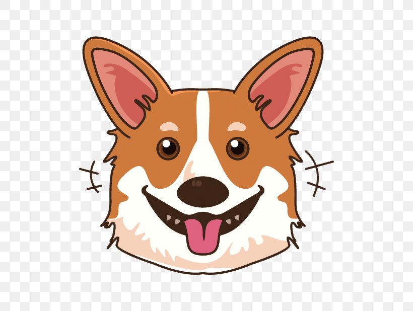 Pembroke Welsh Corgi Emoji Emoticon, PNG, 618x618px, Pembroke Welsh Corgi, Carnivoran, Cartoon, Dog, Dog Breed Download Free