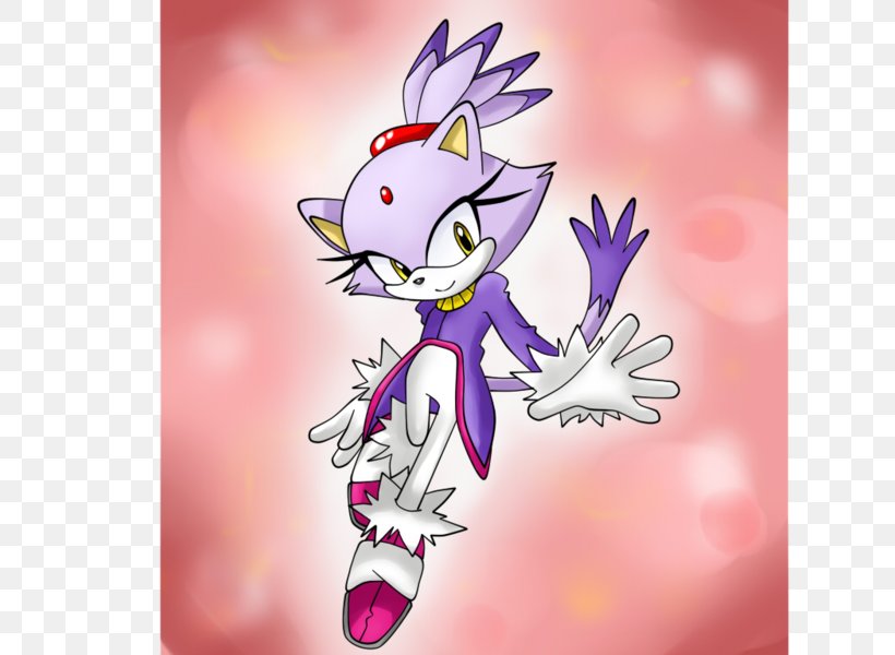Sonic The Hedgehog Blaze The Cat Sol Emeralds Video Game, PNG, 800x600px, Watercolor, Cartoon, Flower, Frame, Heart Download Free