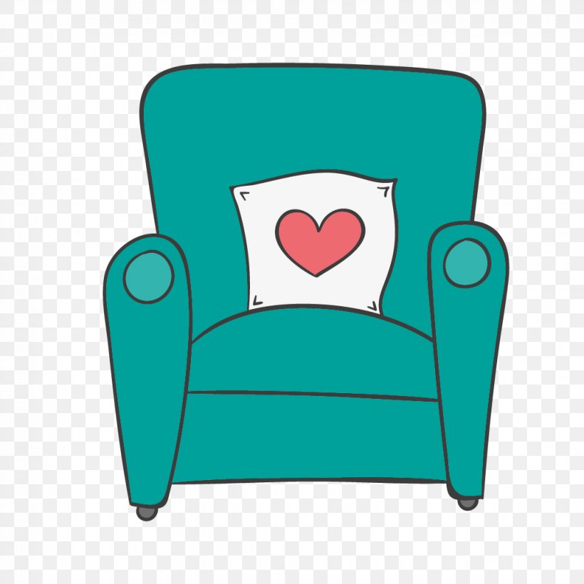 Table Chair Couch Furniture Illustration, PNG, 1028x1028px, Watercolor, Cartoon, Flower, Frame, Heart Download Free