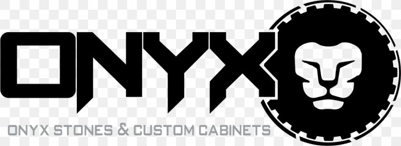 Onyx Stones & Custom Cabinets Logo Brand, PNG, 1280x468px, Onyx, Black, Black And White, Brand, Cabinetry Download Free