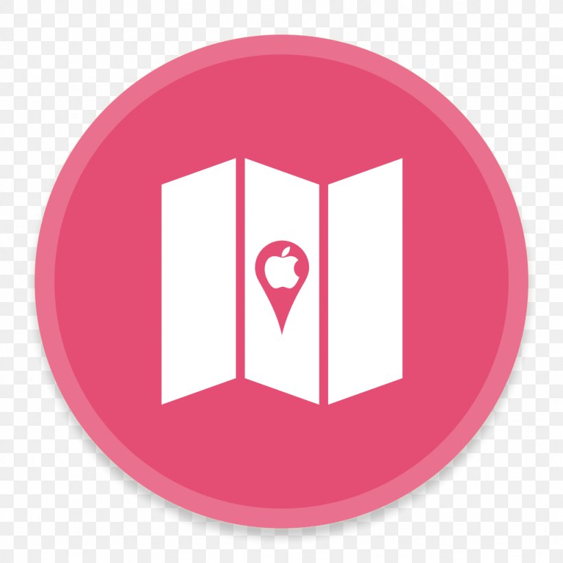 Pink Text Brand Symbol, PNG, 1024x1024px, Gps Navigation Systems, App Store, Brand, Google Maps, Google Maps Navigation Download Free