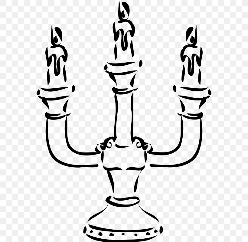 Candlestick Candelabra Clip Art, PNG, 578x800px, Candlestick, Black And White, Candelabra, Candle, Chandelier Download Free