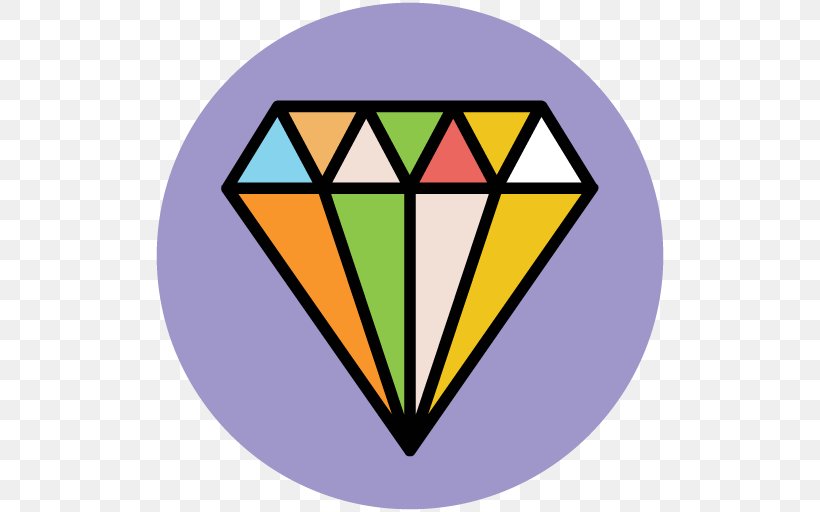 Diamond Gemstone Icon, PNG, 512x512px, Diamond, Area, Gemstone, Gold, Noun Project Download Free