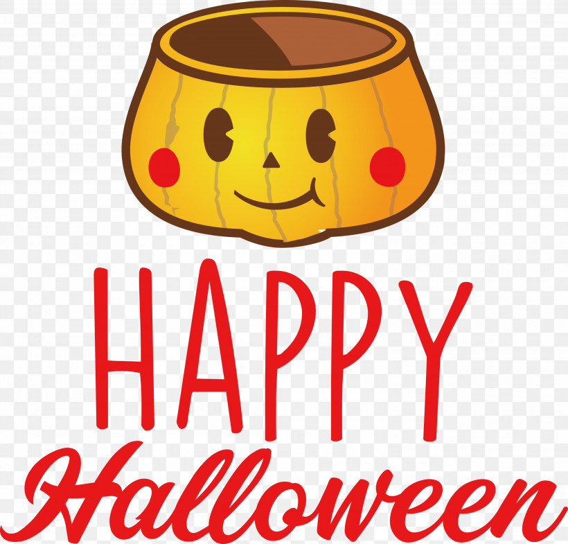Happy Halloween, PNG, 3000x2874px, Happy Halloween, Emoticon, Happiness, Logo, Meter Download Free