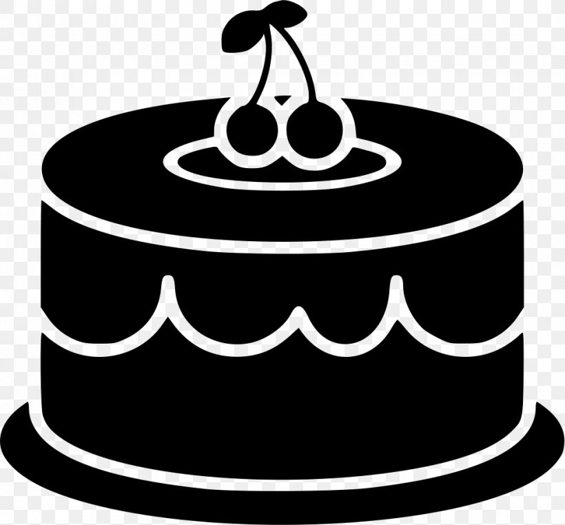 Birthday Cake Cupcake Chocolate Cake Bakery Cream, PNG, 981x912px, Birthday Cake, Artwork, Bakery, Black, Black And White Download Free